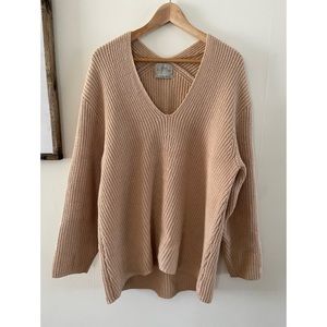 Urban Outfitters Tan oversized sweater